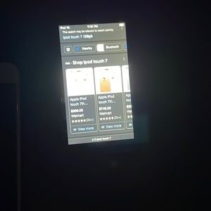 Ipod touch 7th gen space gray 128 gb